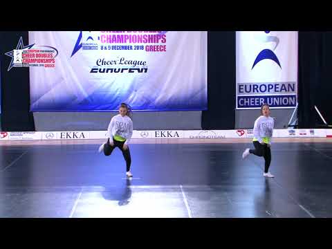 23 SENIOR DOUBLE CHEER HIP HOP Kovačević   Radić LET'S DANCE NEVESINJE BOSNIA & HEZERGOVINA