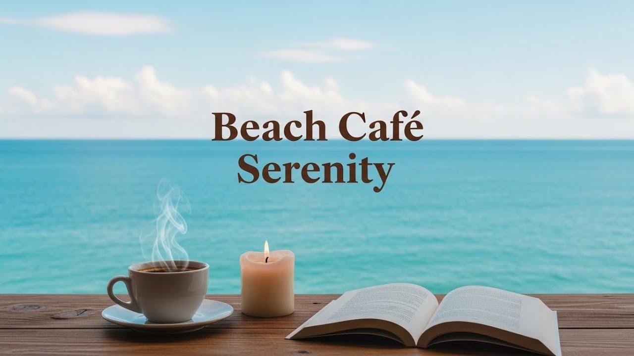 ☕ Ocean Coffee Calm | Hot Coffee Steam & Peaceful Sea View 🌊📖