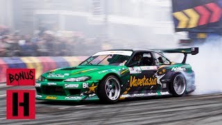 800hp 2JZ S14.5 Slays Drift Shifters UK! Forrest Wang is a Shredder