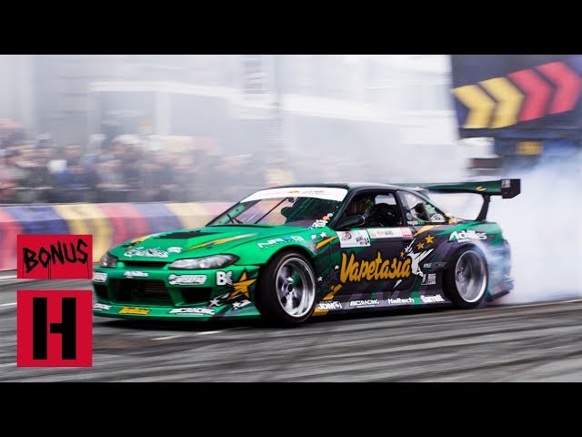 800hp 2JZ S14.5 Slays Drift Shifters UK! Forrest Wang is a