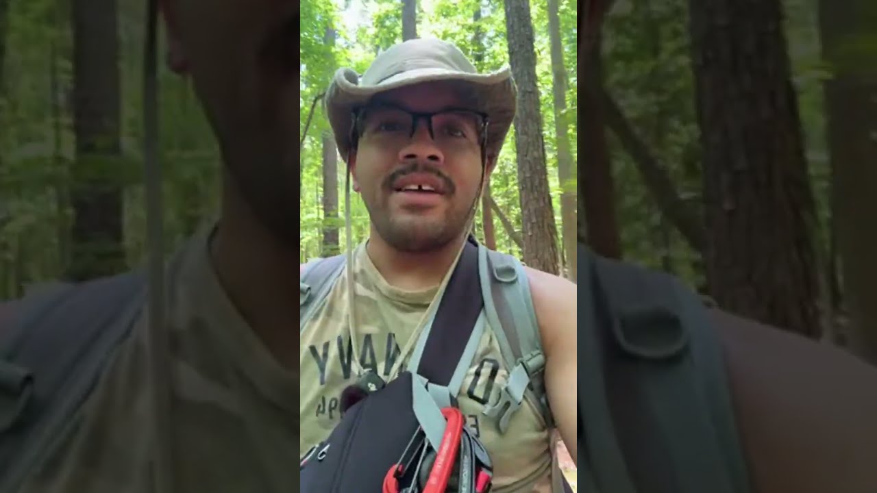 SkyWalkerOutdoors is live! Trail walking at Eno River State Park.