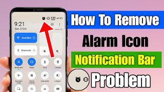 How To Remove Alarm Icon From Notification Bar Alarm Icon Kaise Hataye Remove Alarm Icon Mobile