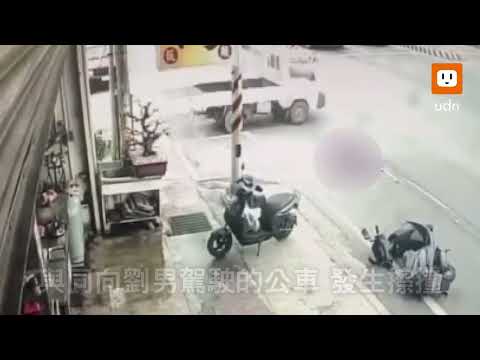 疑未保持安全距離 高雄女騎士遭公車爆頭亡