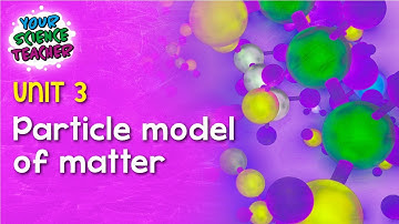 Unit 3 - Particle Model of Matter
