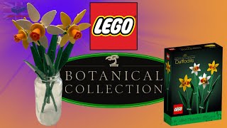 LEGO - Botanical - Flowers - SET 40646 - (2023) Daffodils - Build and Review