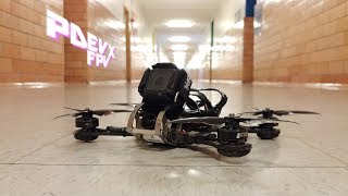Flying Inside a School / Armattan Rooster / FPV Freestyle