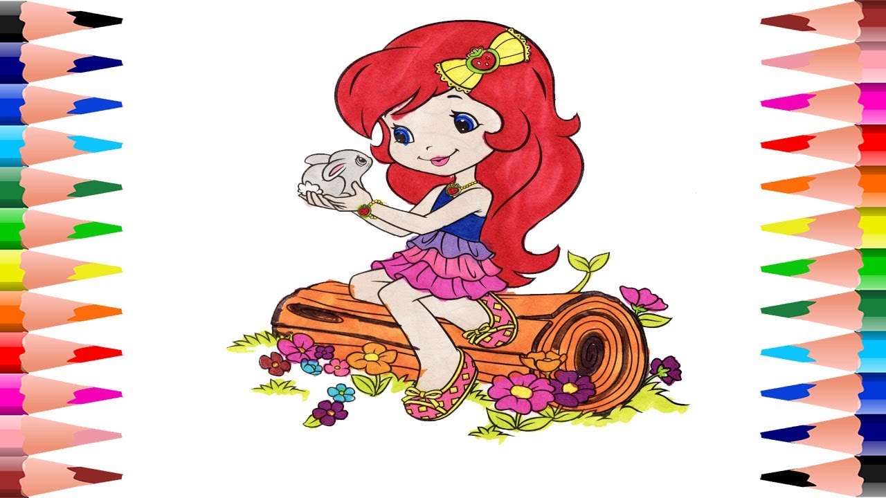 38+ nice pict Strawberry Shortcake Coloring Pages 2012 - strawberry