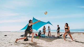 Sun Shade Outdoor Para Playa Gazebo Refugio Uv50  Rofft