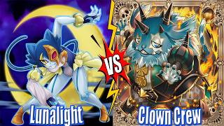 Lunalight vs Clown Crew & Clown Crew Mitsurugi vs Branded Dragon - NEW BANLIST DB Yu-Gi-Oh!