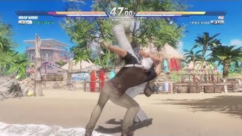 Dead or Alive 6 Brad Wong mix ups!