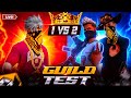FREE FIRE LIVE GUILD TEST &amp; PLAYING WITH SUBSCRIBERS 🔥😍 #fflive #freefirelive #freefire