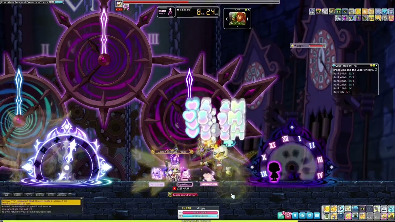 Maple Story N-Bishop solo chaos vonbon
