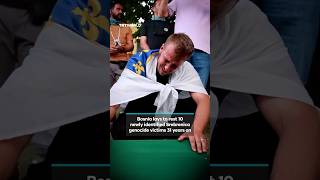 Bosnia lays to rest 10 newly identified Srebrenica genocide victims 31 years on