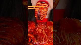 Asmr Spicy Squid       Mukbang spicy squid mukbang asmr food shorts