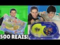 COMPRAMOS UMA MEGA ARENA DE BEYBLADES POR 500 REAIS E NÃO ACREDITAMOS!!