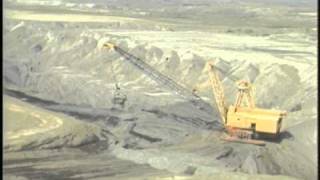 Historical: Aerial shot of Glenharold Mine 1981