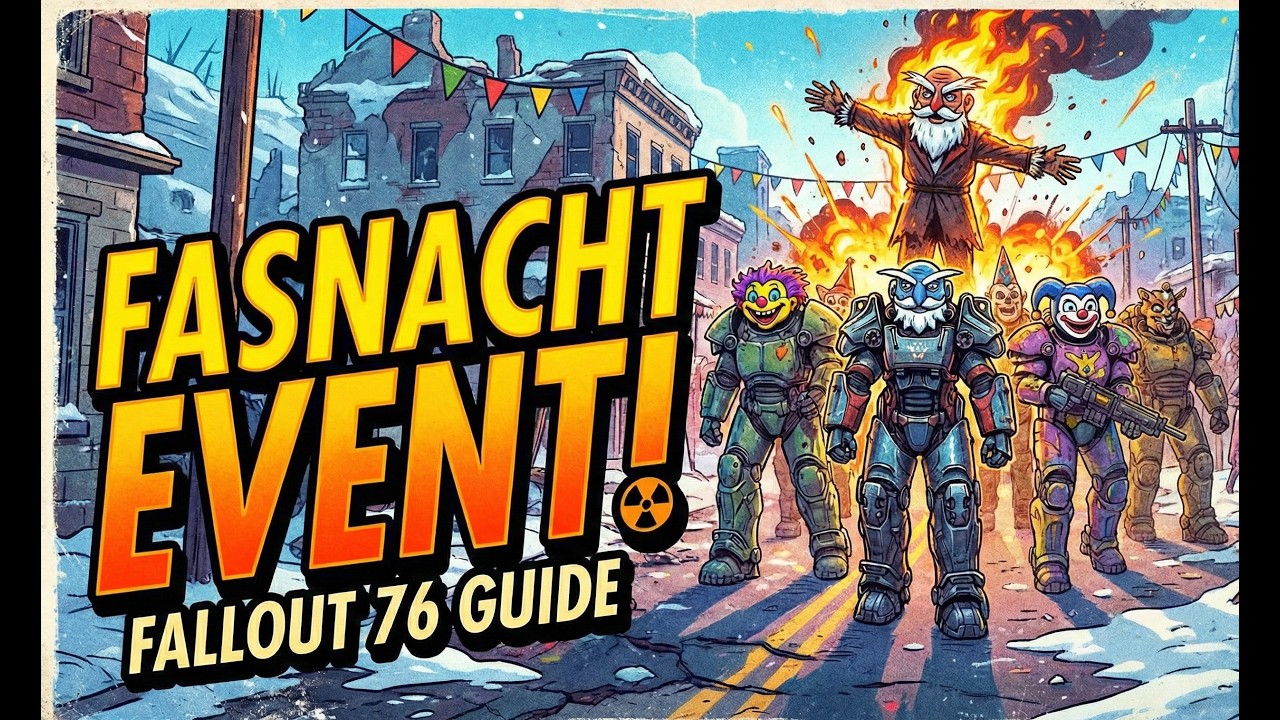 Fallout 76 Fasnacht Event 2026: 0.227% Rare Mask Drops & Event Guide