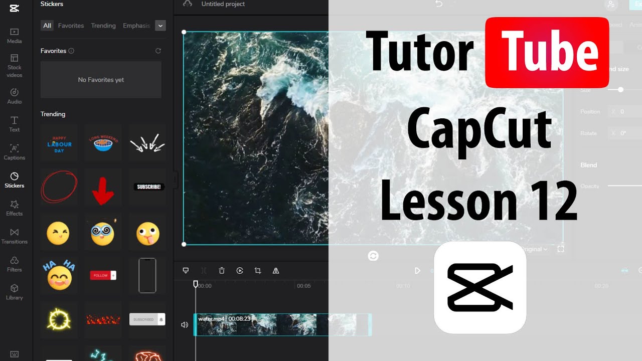 CapCut Lesson 12 Opacity YouTube capcut-lesson-12-opacity-youtube