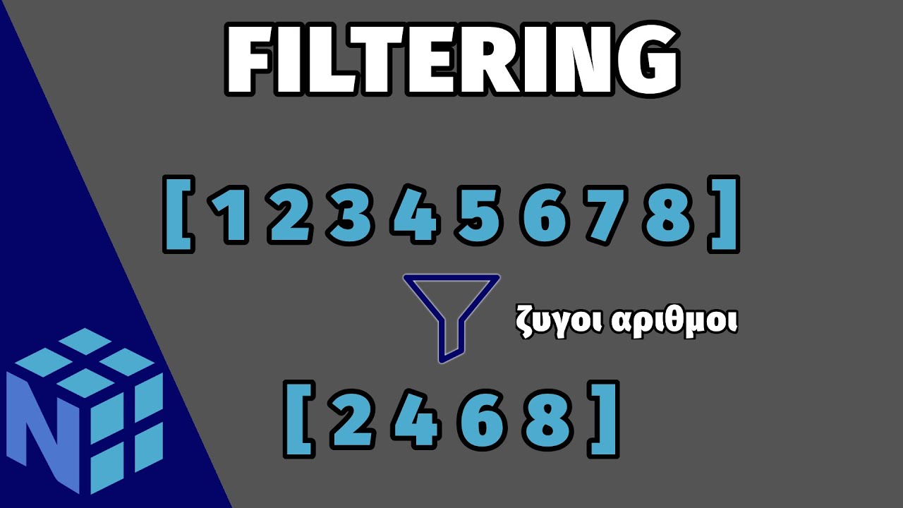 Κάνε Filtering με την NumPy της Python ! - YouTube