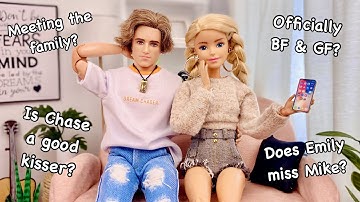 Emily’s Vlog: Q&A with Emily & Chase! Emily & Friends Questions - Barbie doll Videos