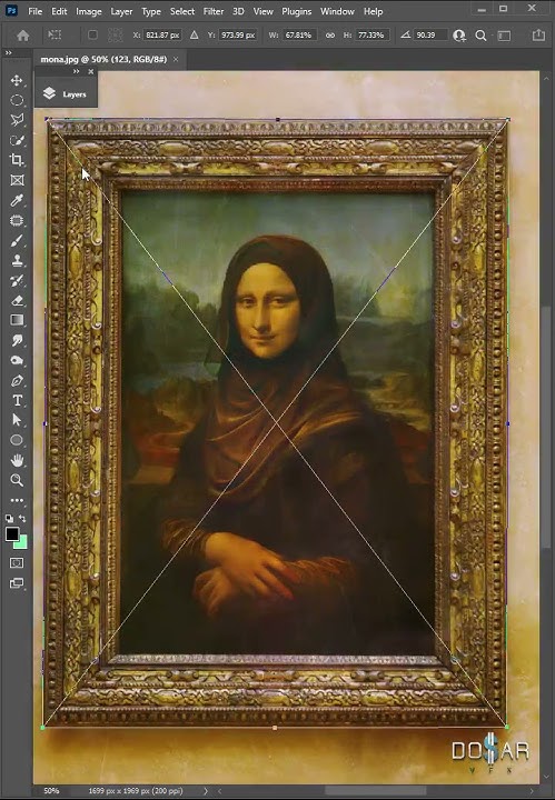 Plastic Wrap Effect in Photoshop | Photoshop Tutorial