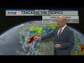 Warming up before next rounds of rain - 6pm update Tuesday Sept 29, 2026