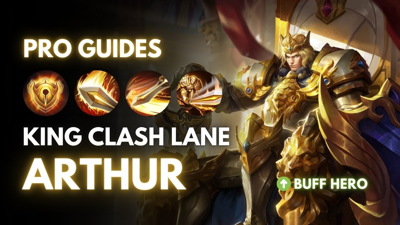 Dewanya Para Hero Clash Lane Sudah Tiba! Panggil Dia KING ARTHUR! Terlalu IMBA! | Honor Of Kings