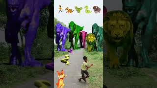 Big dinosaur chase T-rex chasingpart -509#shorts #dinosaur#youtube#dinosaurs #superman#dinner🐯🦣🦖