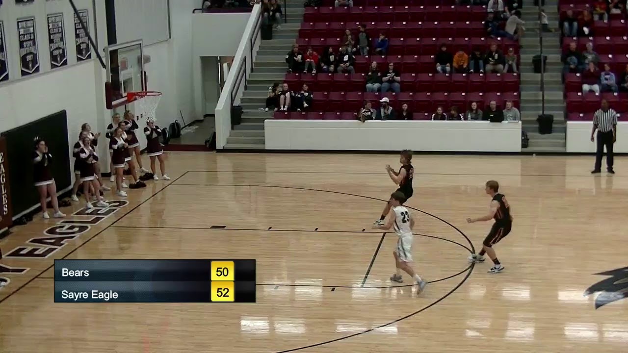 HS Basketball vs Sayre YouTube