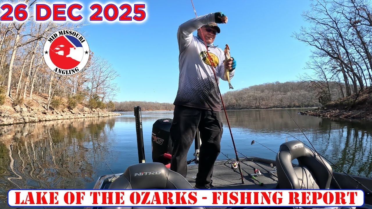 Lake of the Ozarks Bass Fishing – 26 Dec 2025 | Fishing report