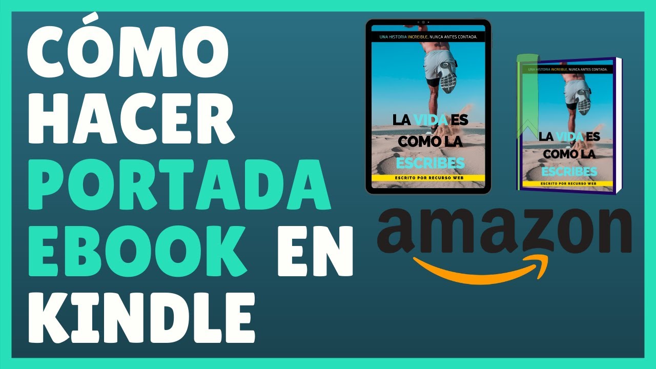Cómo hacer una portada de Ebook para Kindle Amazon Recurso  YouTube