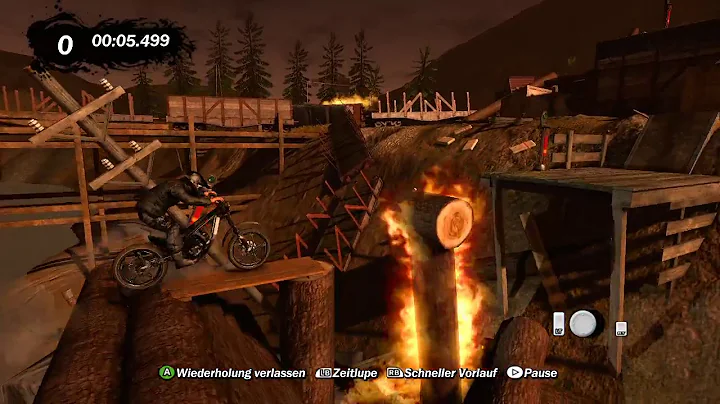 Trials Evolution - The Wreck - World Record 22.723