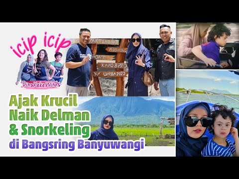 Dina Lorenza Ajak Krucil-Krucil Naik Delman & Snorkeling Di Bangsring Banyuwangi: Semuanya Happy!