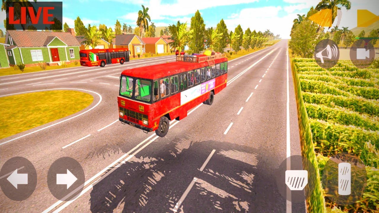 Live Bus and Truck simulator game , 3d driving class , bus simulator ...