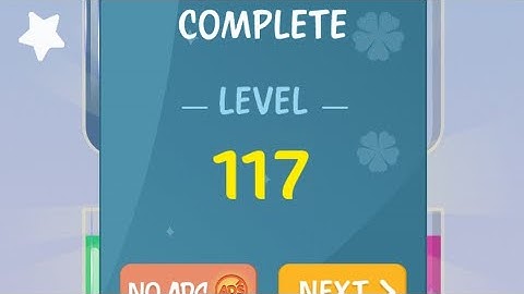 How To Solve Water Color Sort Level 117 | Shorts video