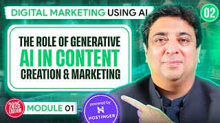 Digital Marketing Using AI | The Role of Generative AI in Content Creation and Marketing