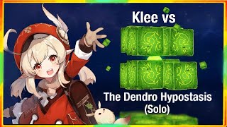 (Solo) Klee vs The Dendro Hypostasis