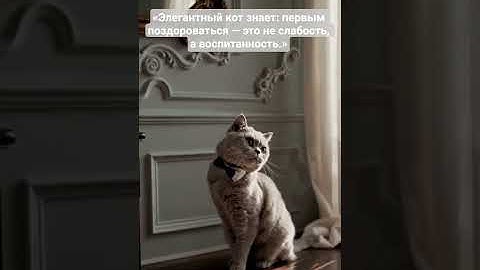 Котикет#1 #soragenerated #cat #chatgpt #cute #kitten #animals #ai #funny #soralife #этикет