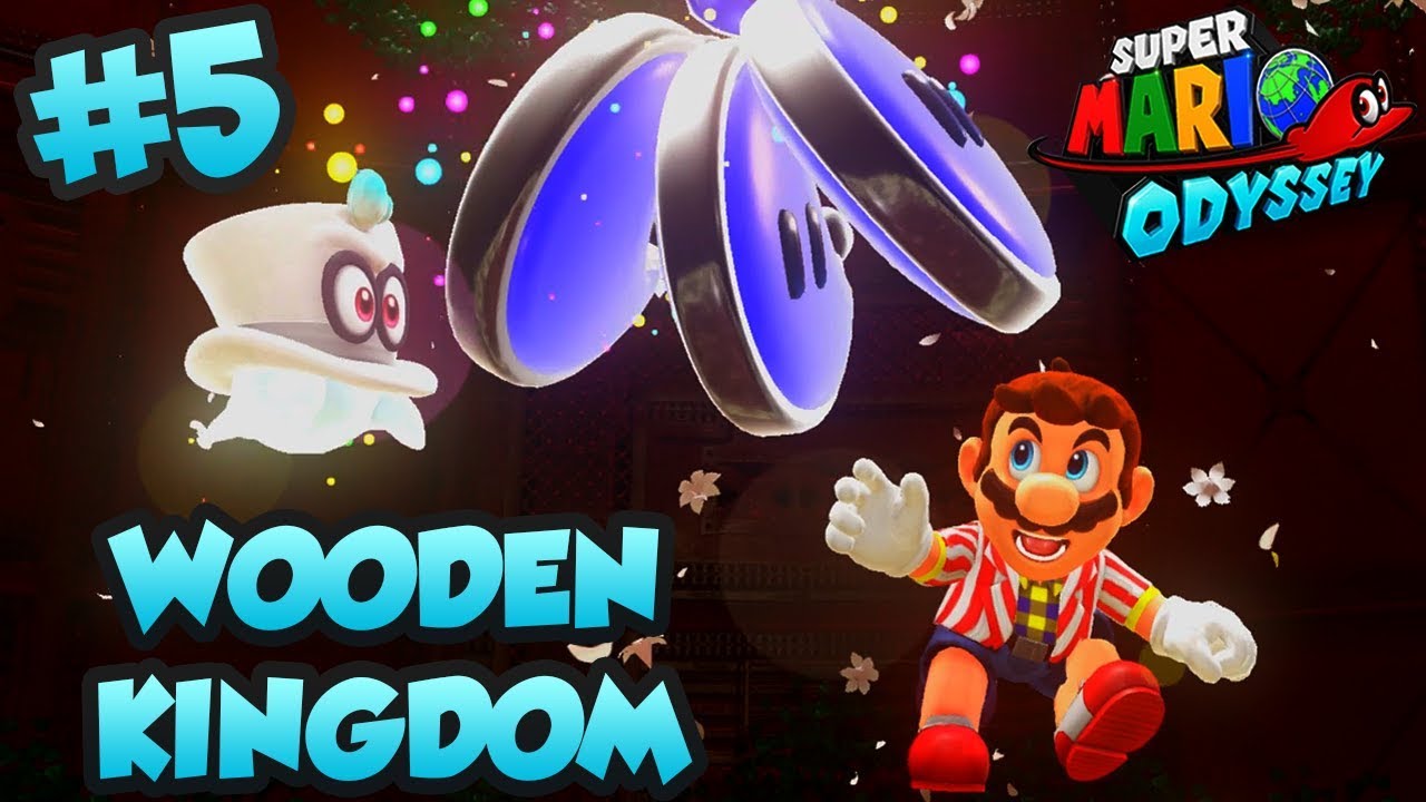 ABM Super Mario Odyssey!! Wooden Kingdom!! Walkthrough 5 HD YouTube