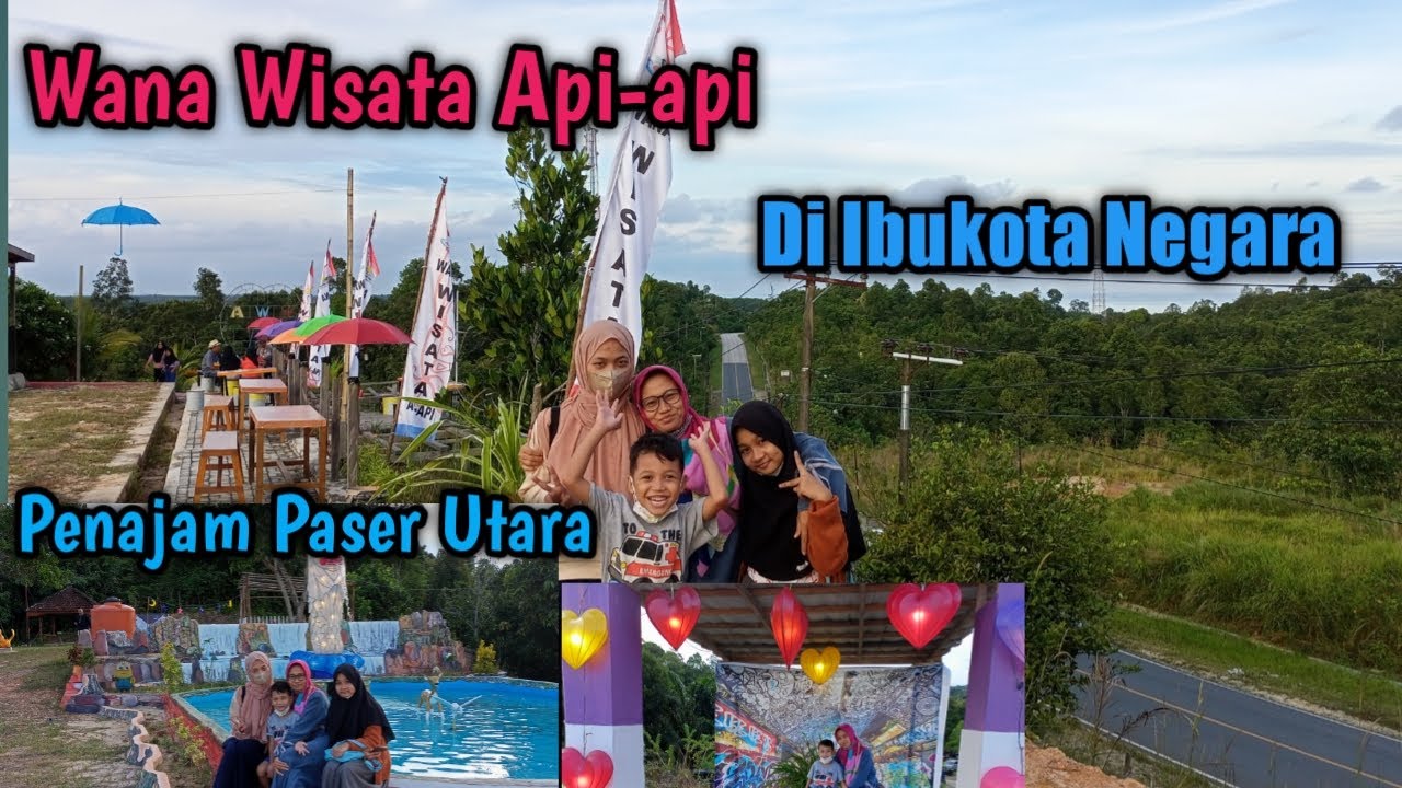 Perjalanan kami ke wisata Api-Api Penajam Paser Utara  ( Desa Api -api  di IKN Nusantara )