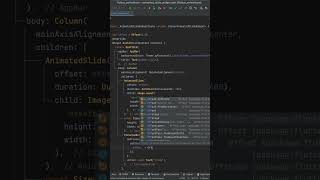 Animated Slide Widget | Flutter Animations #animation #flutteranimation #mobileappdevelopment
