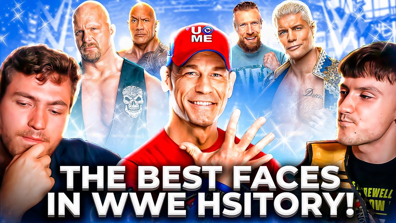 The Best Faces In WWE HISTORY (Top 5)