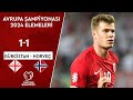 Gürcistan 1-1 Norveç | EURO 2024 Avrupa Şampiyonası Elemeleri A Grubu