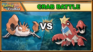 CRAB BATTLE! Kingler VS Crawdaunt Solo Challenge - Pokémon FireRed