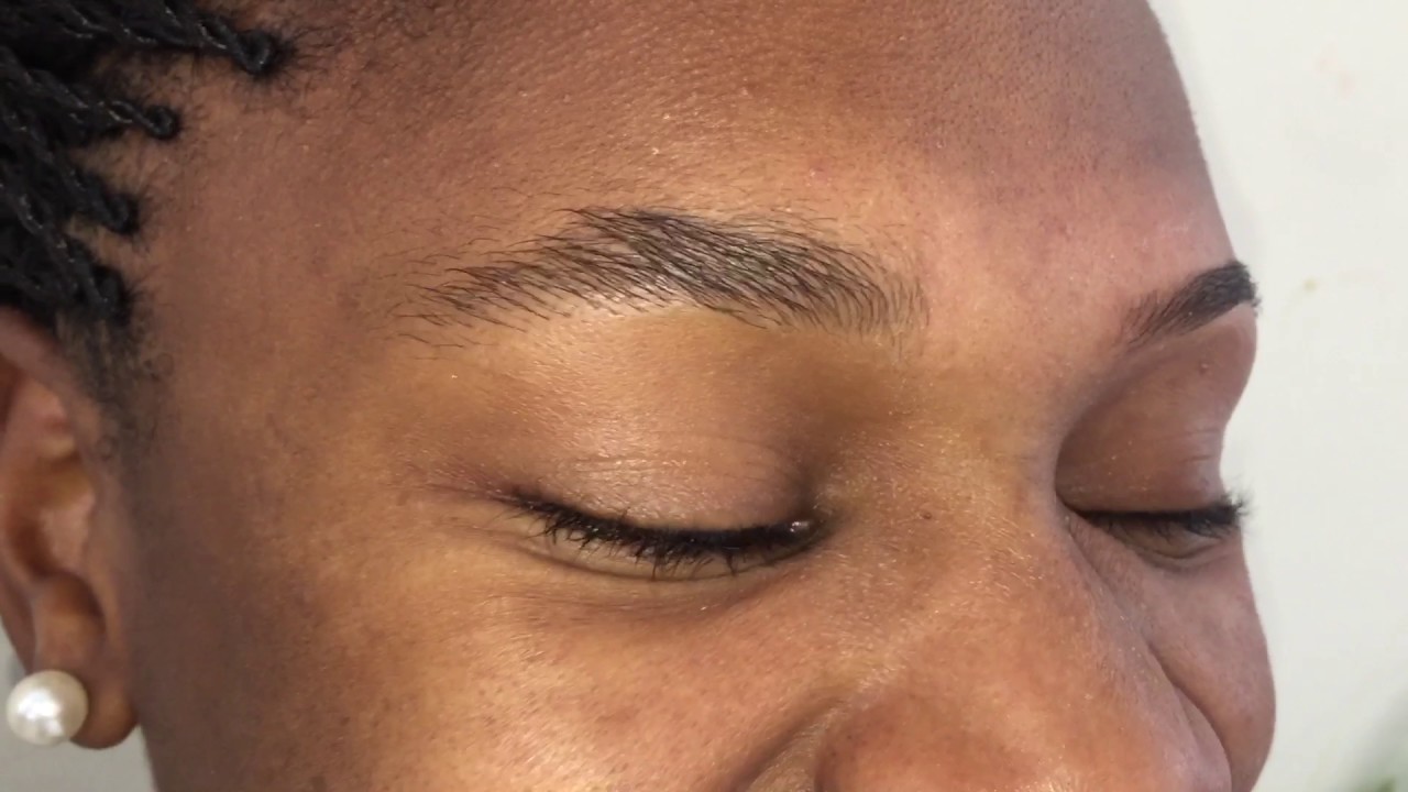 Eyebrow wax before and after YouTube