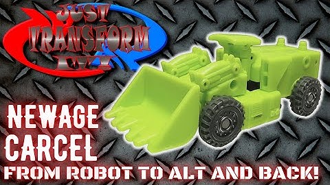 JUST TRANSFORM IT!: Newage Carcel (Scrapper)