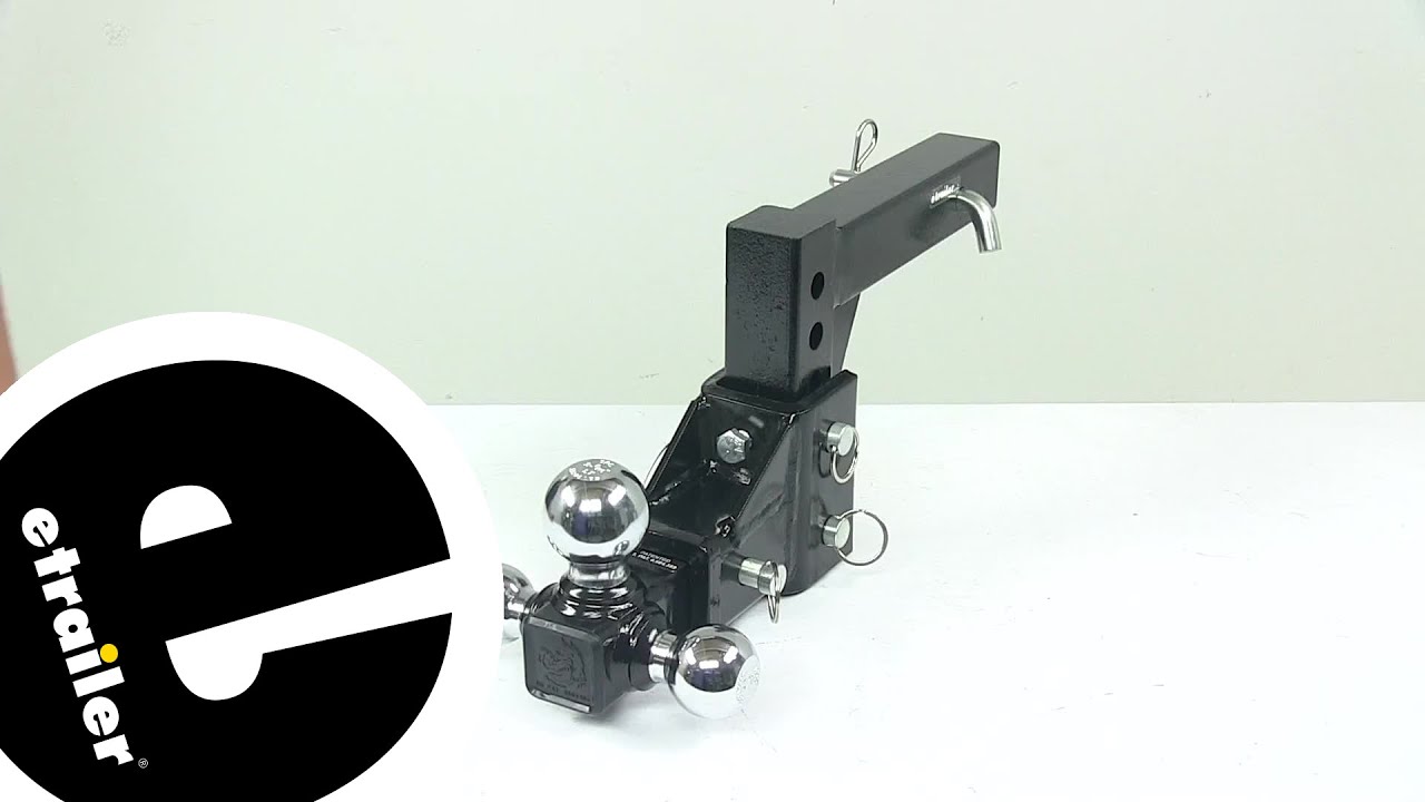 etrailer | Buyers Products Adjustable Tri-Ball Mount for 2" Hitches: The Breakdown