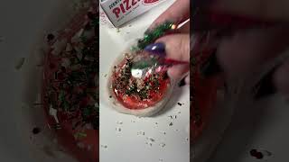 Five Below Pizza Slime Kit #asmr #pizza #slime