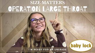 Bigger, Better… I Finally Upgraded My Sewing Machine! | Baby Lock Jazz II Unboxing