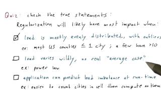 Regularisasi Memiliki Ddanak Terbesar Ketika  Pengantar Pemrograman Paralel